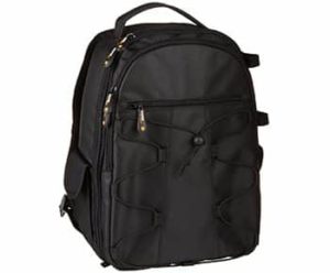 10. AmazonBasics Backpack for SLR DSLR Cameras