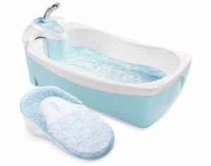 10. Summer Infant Lil' Luxuries Whirlpool Bubbling Spa and Shower Tub