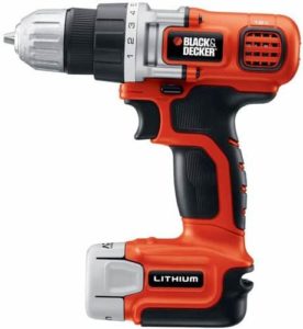 2. Black & Decker LDX112C Cordless Drill Driver Kit