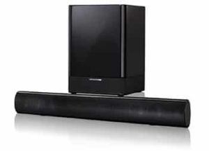 2. Harman Kardon SB16 Soundbar and Wireless 100 Watt Subwoofer