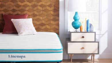 2. Linenspa Memory Foam and Innerspring Hybrid Mattress