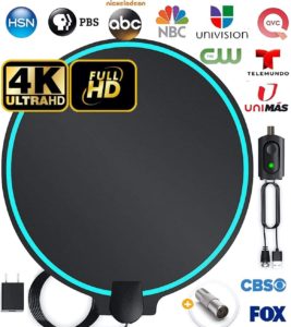 5. DrillTop Indoor Long Range HDTV Antenna