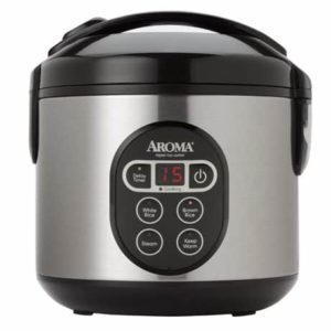 6. Aroma Digital Rice Cooker - 8 Cup Capacity