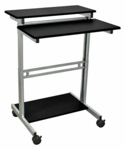 6. Luxor Standup-31.5-B Workstation