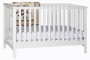 6. Stork Craft Hillcrest Fixed Side Convertible Crib