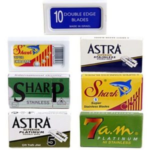 7. Double Edge Safety Razor Blade Variety Pack