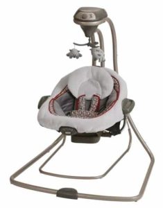 7. Graco DuetConnect LX Swing + Bouncer