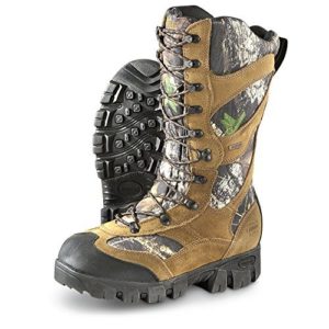 7. Guide Gear Giant Timber II Men's 1400 Gram Insulated Hunting Boots Waterproof Mossy Oak