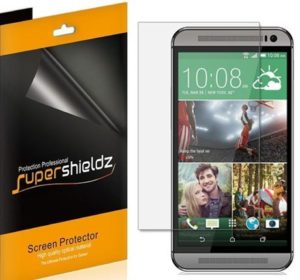 7. UPERSHIELDZ- Anti-Bubble High Definition Clear Screen Protector For HTC One M9