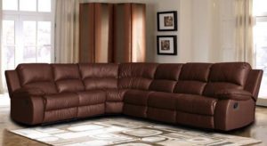 8. Divano Roma Reclining Corner Sectional Sofa