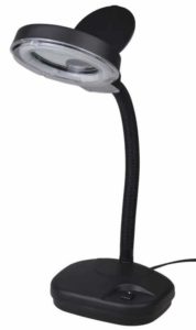 8. TMS Tabletop Gooseneck Magnifying Lamp Magnifier