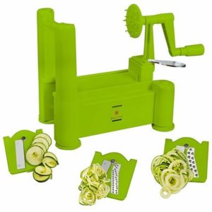 9. Brieftons Tri-Blade Spiralizer