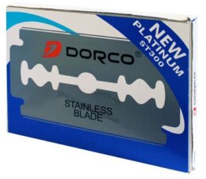 9. Dorco ST300 Platinum Extra Double Edge Razor Blades