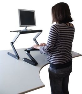 9. Uncaged Ergonomics Work EZ Standing Desk
