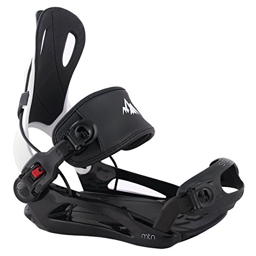 System MTN Men's Rear Entry Flow Style Snowboard Bindings (Large)