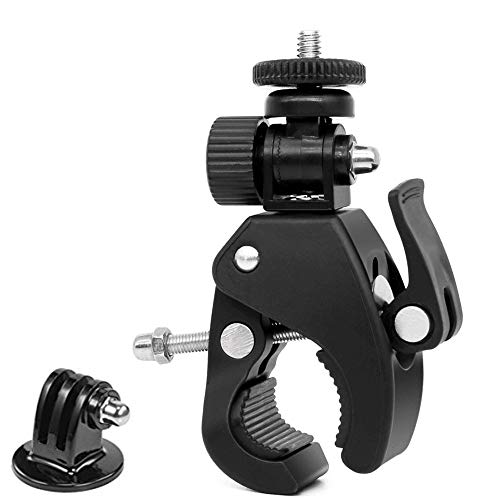 Sportway Handlebar Bike Camera Mount Gopro Mount for Cameras/Video Lights/Monitors/Gopro Hero...