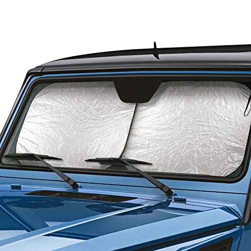 Custom Accessories 17950 25-Inch x 28-Inch Nylon Loop Solar Shield Sunshade, 2 Piece