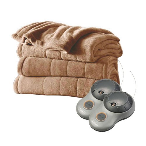 Sunbeam Heated Plush Electric Blanket