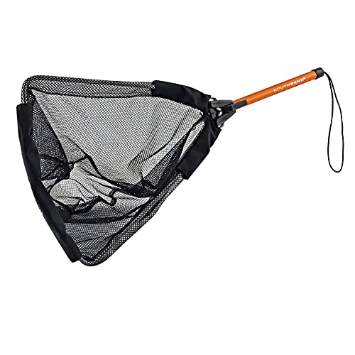 SOUTH BEND Folding Net – Durable Aluminum Handle, Lightweight Fishing Gear