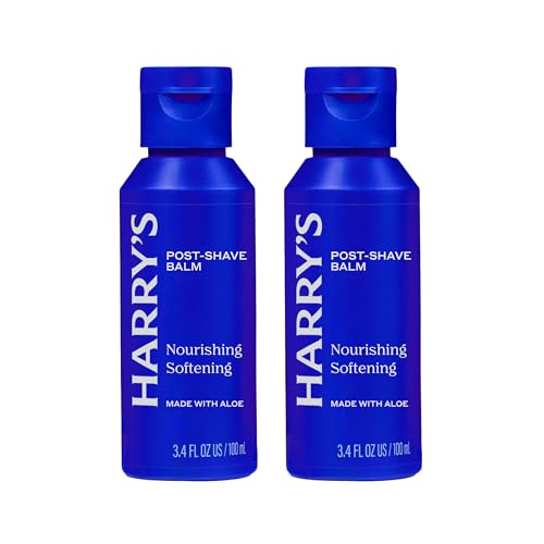 Harry's Post-Shave Balm for Men with Aloe - (2 Pack) 3.4 fl oz - Calms and Soothes Skin After Shaving