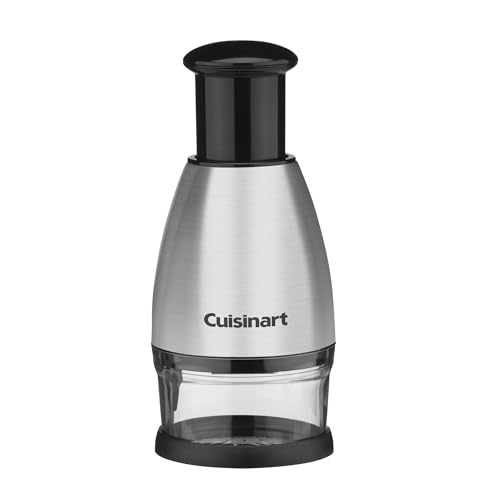 Cuisinart Chopper, Stainless Steel/Black, CTG-00-SCHP, 8.2' x 3.9' x 3.9'