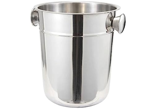 Winco WB-8 Wine Bucket, 8-Quart, Stainless Steel, Medium
