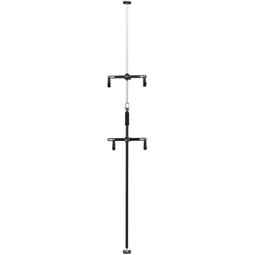 CyclingDeal 2 Bike Bicycle Vertical Hanger Parking Rack Storage Stand for Garages or Indoor Apartments