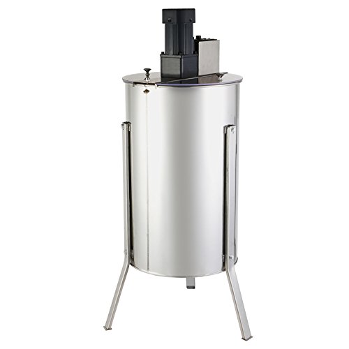 Happybuy Electric Honey Extractor Stainless Steel 2 Frame