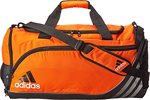 adidas Unisex Team Speed Medium Duffel, Team Orange/Black, ONE SIZE