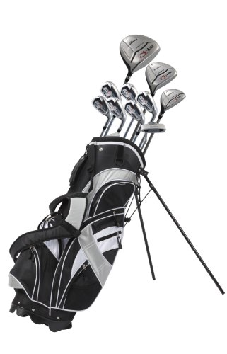 Precise GT-R Men's Tall Complete Set (Right Hand, Black/Silver, +1-inch)