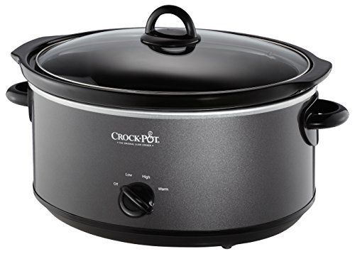 Crockpot SCV700-CH-BR Slow Cooker 7 quarts Charcoal
