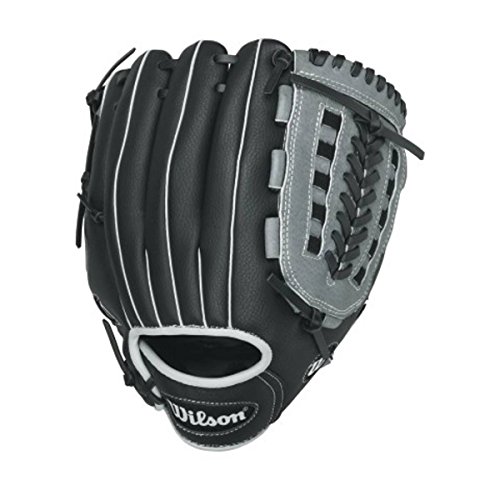 WILSON A360 Baseball Glove, Grey/Black/White, Right Hand Throw, 11-Inch