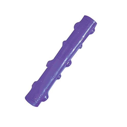 KONG - Squeezz Stick - Strong Squeaky Dog Toy, Squeaks even if punctured - For Large Dogs (Assorted Colors)