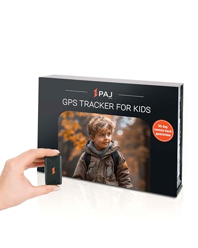 PAJ GPS - People Finder 4G - Mini GPS Tracker for Children and Elderly People - Up to 5 Days Battery Life - Small Tracking Device with Real-Time Location, Alarm Notifications - Suitable for Dementia