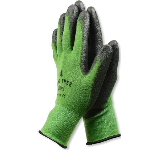 Pine Tree Tools Bamboo Garden Gloves for Women & Men - Multi-Purpose Work Gloves - Breathable and Absorbent Bamboo Glove Gardening Tools
