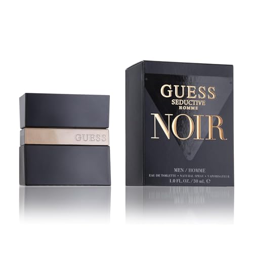 GUESS Seductive Noir for Men Eau de Toilette, 1 Fl Oz