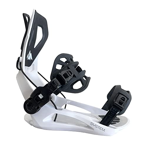 System Epic Men's Rear Entry Step in Style Snowboard Bindings 2026 (XL)