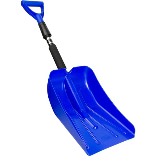 SubZero 17211 Auto Emergency Snow Shovel with Extendable Handle (Colors may vary)