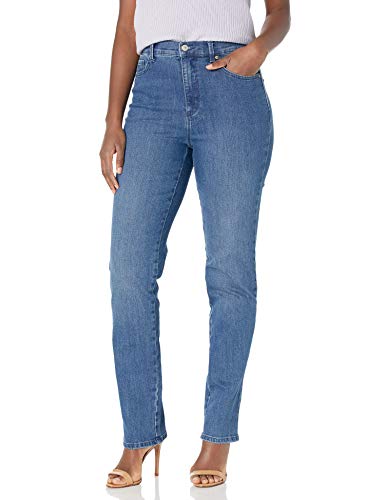 Gloria Vanderbilt Women's Amanda Classic High Rise Tapered Jean Standard, Frisco, 10 Short