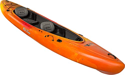Old Town Canoes & Kayaks Twin Heron Tandem Kayak, Sunrise, Length 14 Ft