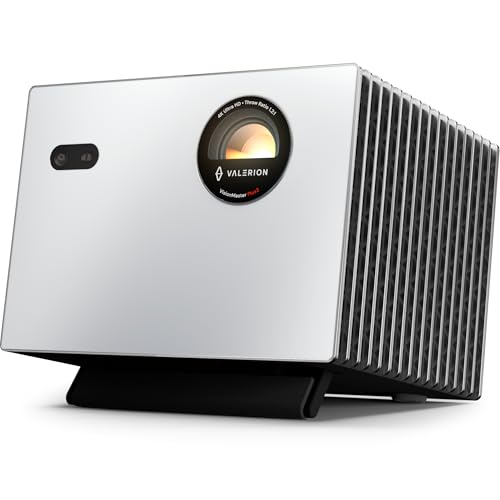 Valerion StreamMaster Plus2 4K Laser Projector - 300' IMAX Enhanced Home Theater, 4ms |240Hz Response, Gaming Projector with 3D & Dolby Vision, HDR10+, GTV, Smart Home & AI Assistant