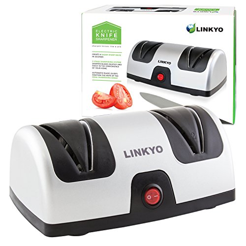 LINKYO Electric Knife Sharpener, Kitchen Knives Sharpening System
