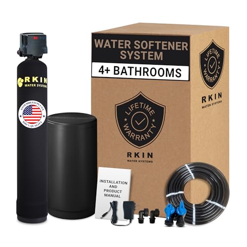 Water Softener and Whole House Carbon Filter System 4+ Bathrooms