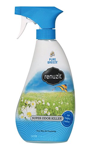 Dial 1231179 Renuzit Super Odor Neutralizer Pure Breeze Air Freshener, 13oz Trigger Bottle (Pack of 6)