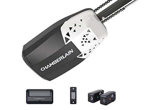 Chamberlain Group PD220 1/2-HP Chain Drive Garage Door Opener, Black