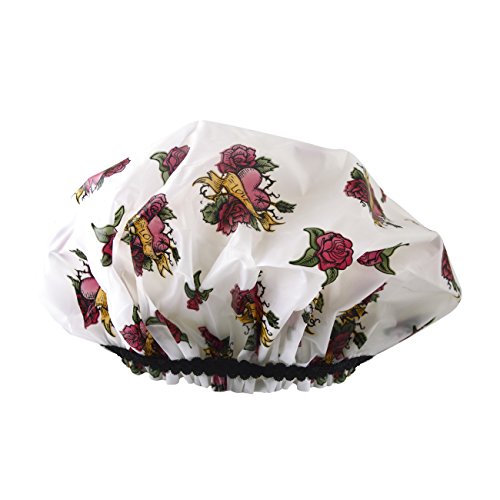 Betty Dain Hipster Collection Shower Cap, Tough Love