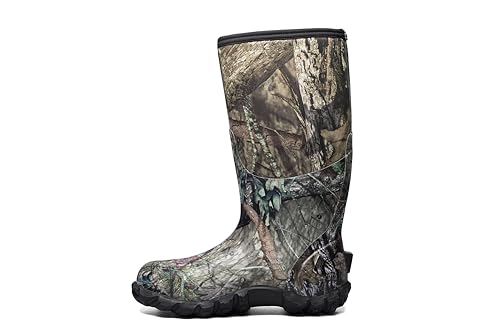 Bogs Men's Classic High-M Waterproof Insulated Rain Boot, Mossy Oak, 12 D(M) US