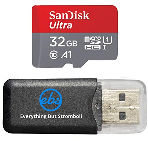 SanDisk 32GB Ultra Micro SDHC Memory Card Bundle for GoPro Hero (2018) Action Camera UHS-I Class 10 98mb/s with Everything but Stromboli (TM) Card Reader