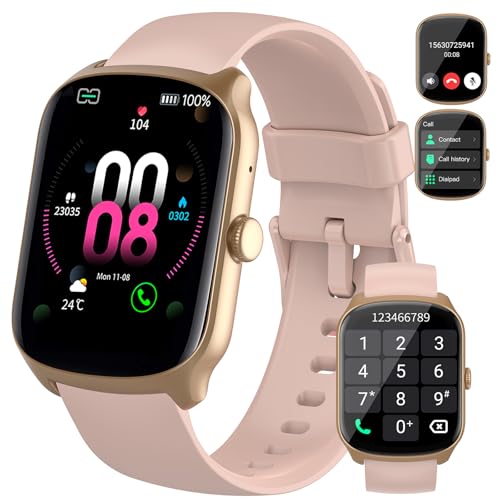 Smart Watch for Men Women, 1.95'HD Curved Screen Smartwatch (Dial/Answer Calls), Heart Rate Sleep Monitor Fitness Smartwatch, 112+Sports Modes Activity Trackers,IP68 Waterproof Watches for Android iOS