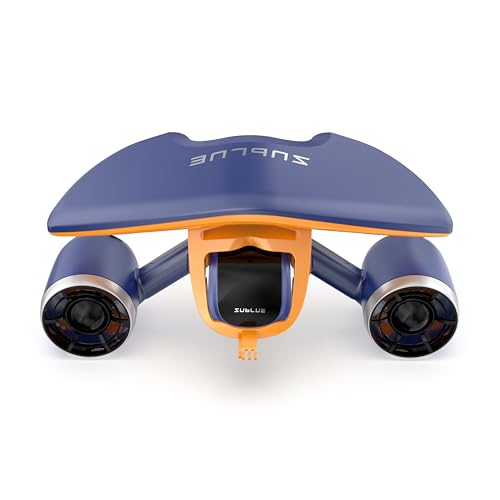 Sublue Mix Underwater Scooter, Dual-Motor Water Scooter for Adults, 131ft Waterproof, 30 Min Battery, Action Camera Mount, for Pool, Diving, Snorkeling (Mix SpaceBlue)